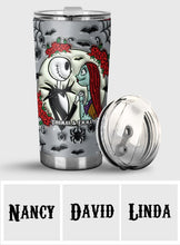 Load image into Gallery viewer, Personalized Nightmare Tumbler Custom Names Unique Gift
