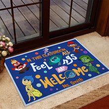 Load image into Gallery viewer, Personalized Classroom Doormat All Feelings Welcome Gift for Teacher
