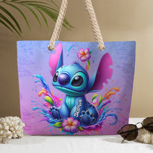 Load image into Gallery viewer, Personalized Beach Bag with Custom Design for Summer Fun
