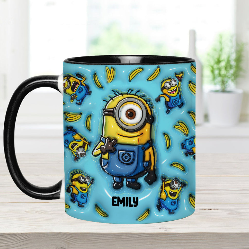 Personalized Minion Mug Custom Name Gift Idea for Kids
