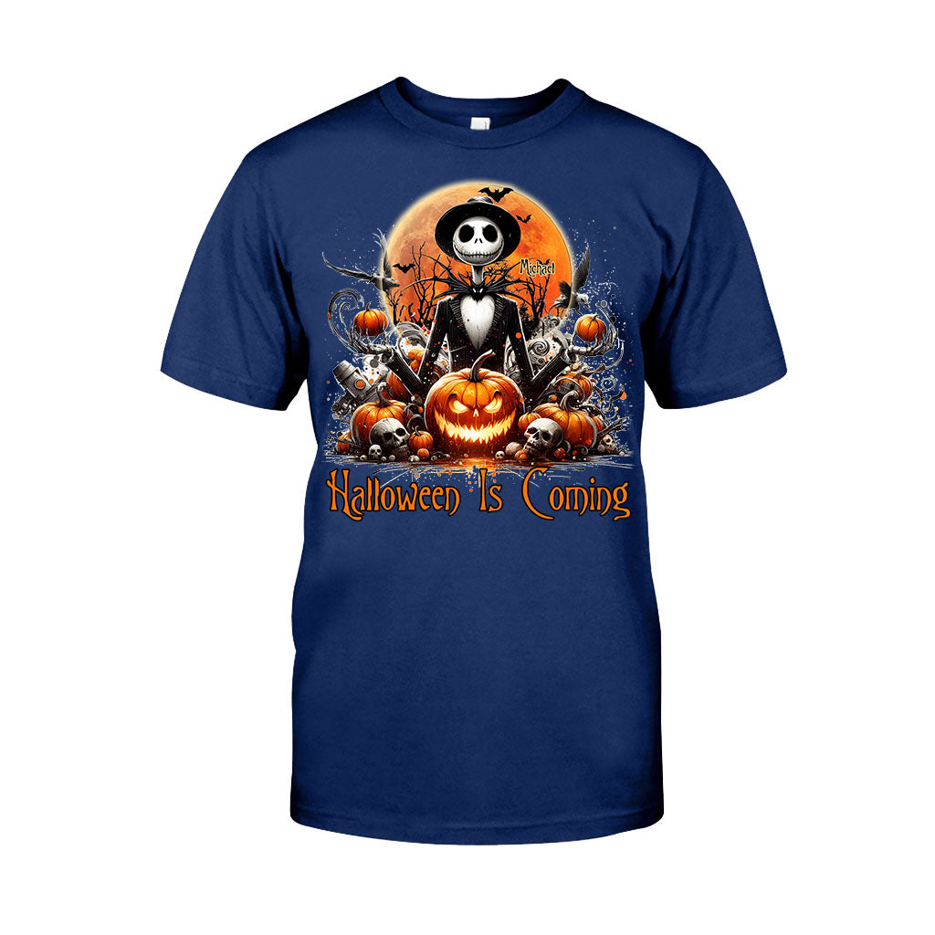 Personalized Halloween T-shirt & Hoodie with Spooky Design