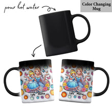 Load image into Gallery viewer, Personalized Mother-Daughter Mouse Mug Custom Name Gift

