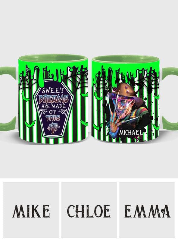 Personalized Sweet Dreams Accent Mug Custom Name Gift Idea