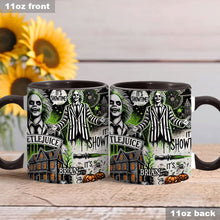 Load image into Gallery viewer, Personalized Halloween Accent Mug Custom Name Gift Idea
