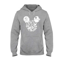 Load image into Gallery viewer, Personalized Star Wars Mouse Ears T-shirt &amp; Hoodie Gift for Fans
