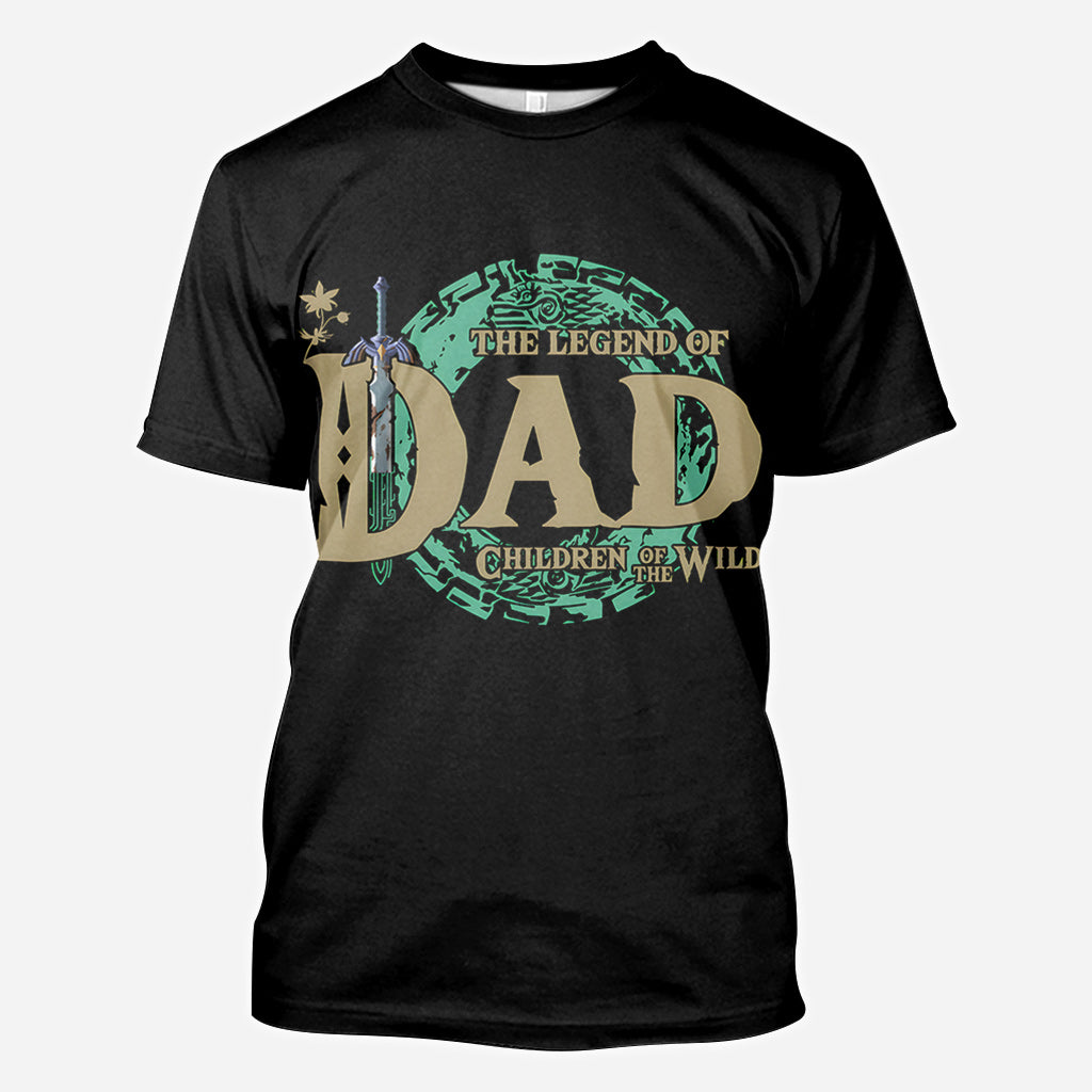 Personalized All Over Shirt The Legend of Dad/Mom Gift Idea