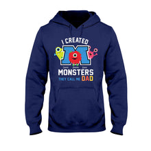 Load image into Gallery viewer, Personalized Father's Day T-shirt with Custom Names | Unique Dad Gift
