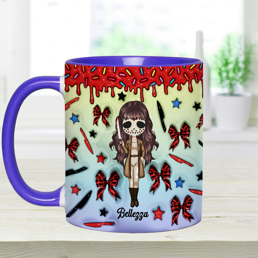Personalized Accent Mug for Murder Mystery Lovers - Fun Gift