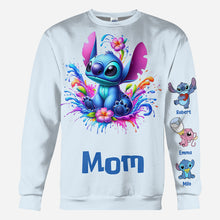 Load image into Gallery viewer, Personalized Ohana All Over Shirt Gift for Mom - Unique Birthday &amp; Mother's Day Apparel
