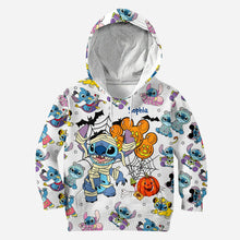 Load image into Gallery viewer, Personalized Ohana Hoodie and Leggings Set for Kids | Custom Name
