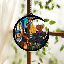 Load image into Gallery viewer, Personalized Always Sisters Suncatcher Ornament Gift for Besties

