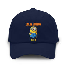 Load image into Gallery viewer, Personalized One In A Minion Embroidered Cap Gift for Kids
