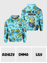 Load image into Gallery viewer, Personalized Minion All Over Shirt Custom Name Birthday Gift
