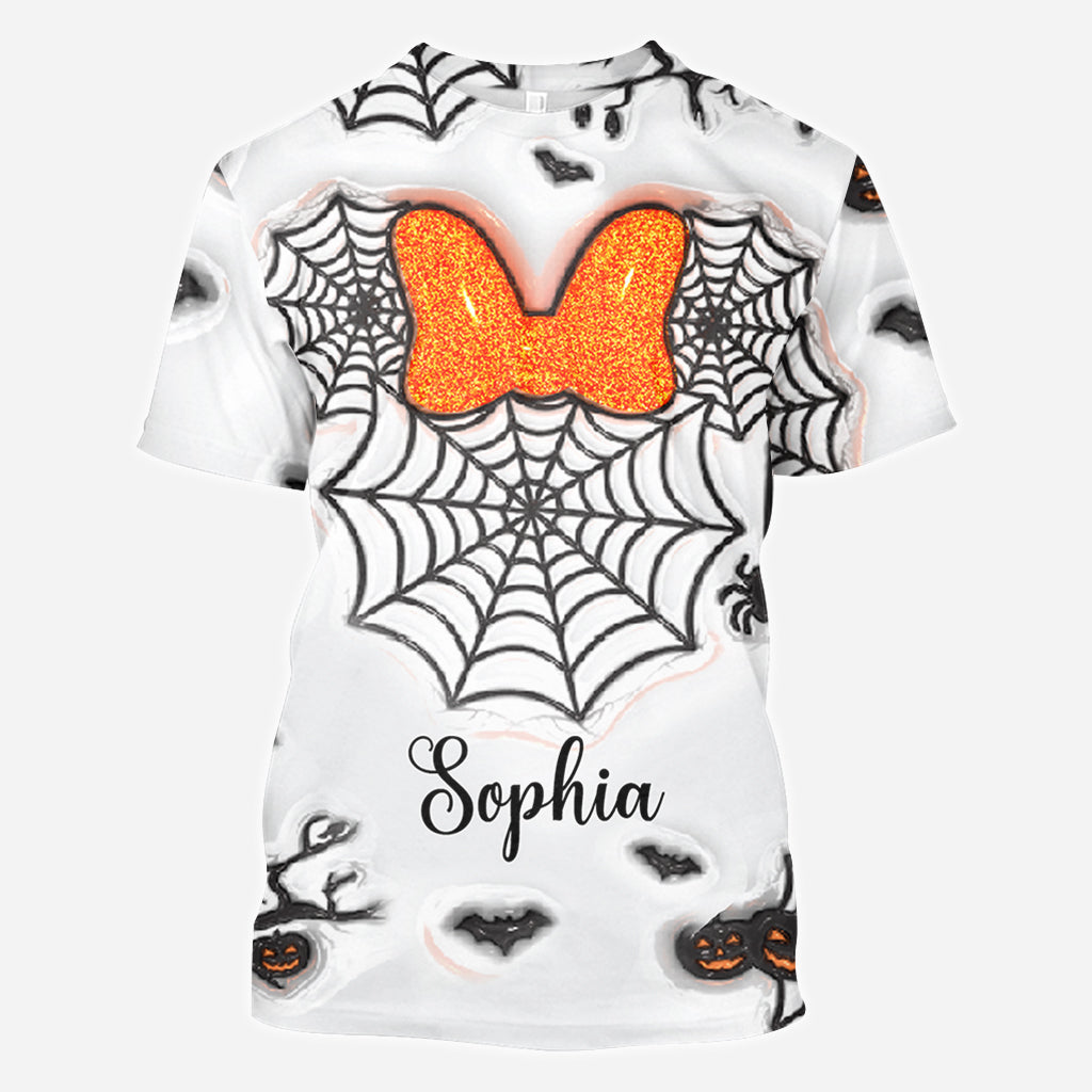 Personalized Halloween All Over Shirt Custom Name Gift