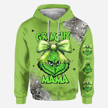 Load image into Gallery viewer, Personalized Grinch All Over Shirt Custom Christmas Gift for Mom
