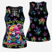 Load image into Gallery viewer, Personalized Weed Hollow Tank Top &amp; Shorts Set for Women
