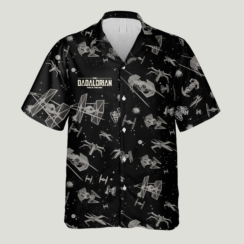 Personalized Dadalorian Hawaiian Shirt for Best Dad Ever Gift