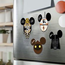 Load image into Gallery viewer, Personalized Mouse Magnet Custom Family Photos Gift
