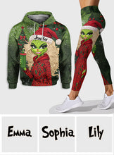 Load image into Gallery viewer, Personalized Christmas Hoodie and Leggings Set for Women
