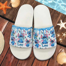 Load image into Gallery viewer, Personalized Ohana Slide Sandals Custom Name Gift for Family
