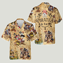 Load image into Gallery viewer, Personalized Pirates Life Hawaiian Shirt for Summer Fun

