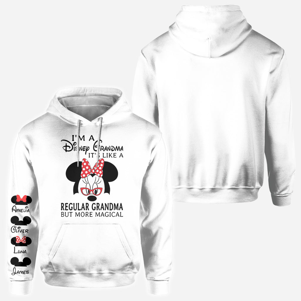 Personalized Disney Grandma All Over Shirt with Custom Names