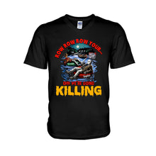 Load image into Gallery viewer, Personalized Row Row Row Your Boat T-shirt and Hoodie Gift
