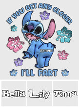 Load image into Gallery viewer, Personalized Stitch Decal Die Cut Custom Name Fun Gift
