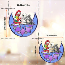 Load image into Gallery viewer, Personalized Nightmare Window Hanging Suncatcher Ornament Gift for Animal Lovers
