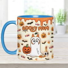Load image into Gallery viewer, Personalized Booey Mum Accent Mug Custom Name Gift for Mom
