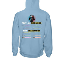 Load image into Gallery viewer, Personalized Darth Vader T-shirt and Hoodie for Grandfather's Day
