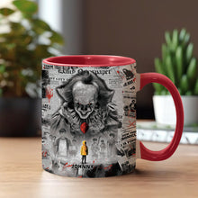 Load image into Gallery viewer, Personalized Horror Movie Accent Mug Custom Gift for Fans
