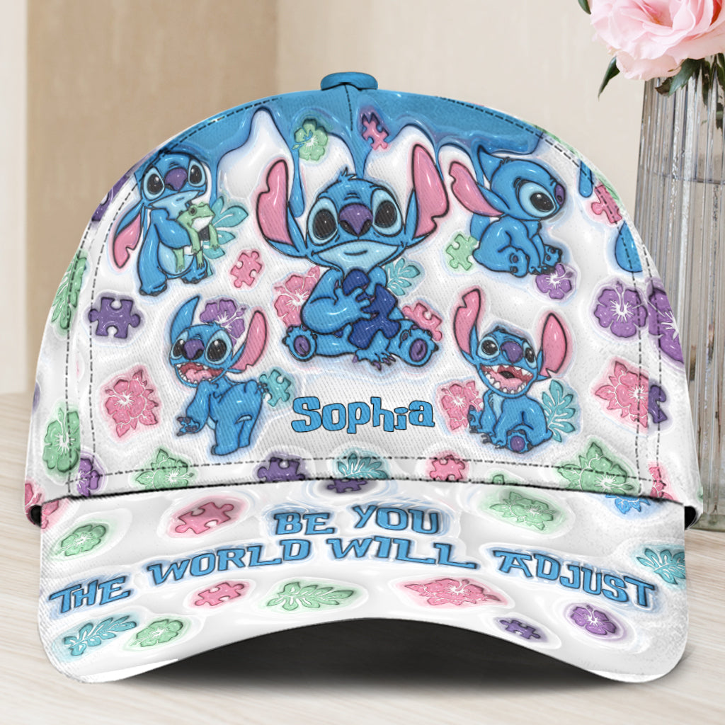 Personalized Autism Awareness Classic Cap Custom Name Gift