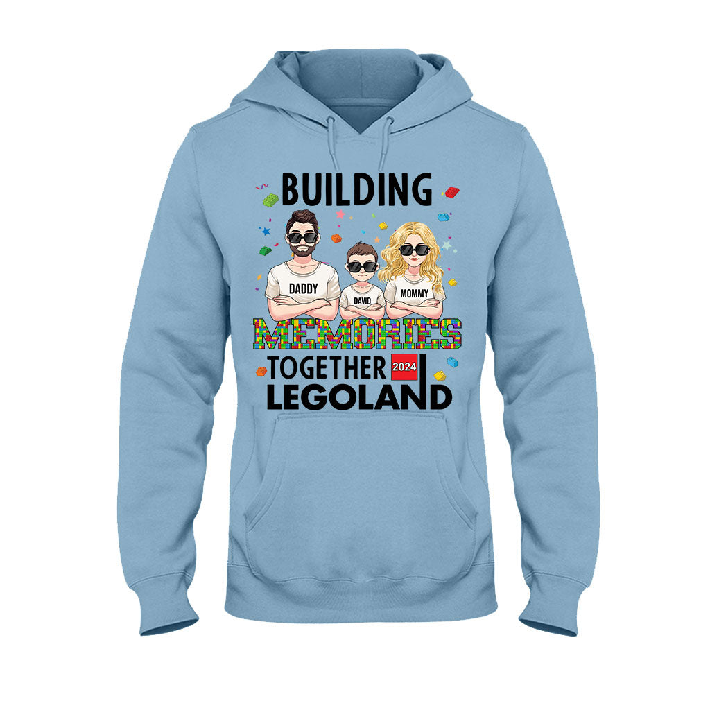 Personalized Family T-Shirt and Hoodie with Custom Names Gift