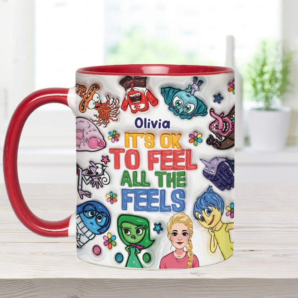 Personalized Cute Accent Mug Gift for Birthdays & Graduations