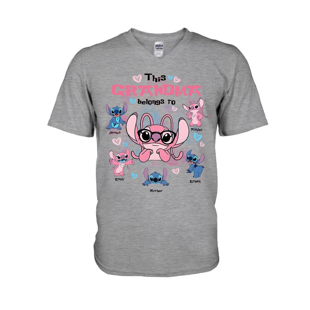 Custom Grandma Mouse T-shirt & Hoodie with Family Names | Personalized Gift