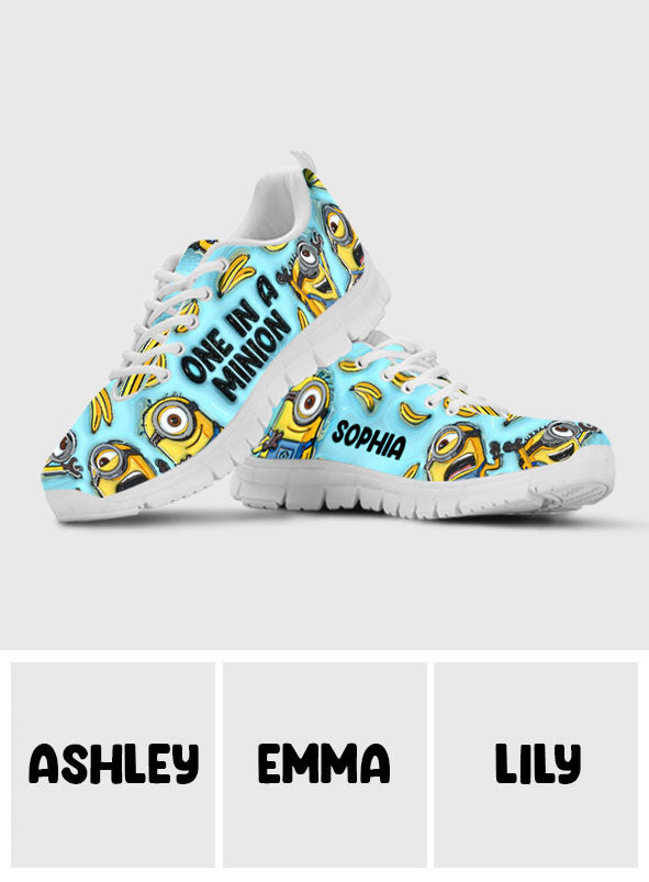 Personalized One In A Minion Sneakers Custom Name Gift