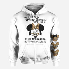 Load image into Gallery viewer, Personalized Disney Grandma All Over Shirt Custom Name Gift
