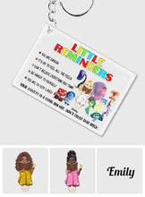 Load image into Gallery viewer, Personalized Acrylic Keychain with Motivational Quotes Gift

