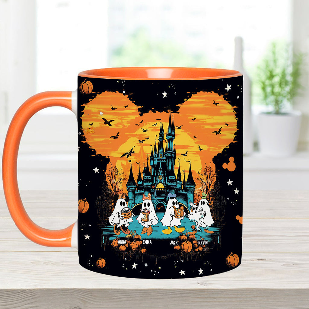 Personalized Halloween Mug for Grandma Custom Name Boo Crew Gift