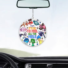 Load image into Gallery viewer, Personalized Acrylic Car Ornament It's Ok To Feel All The Feels Gift for Christmas
