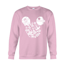 Load image into Gallery viewer, Personalized Star Wars Mouse Ears T-shirt &amp; Hoodie Gift for Fans
