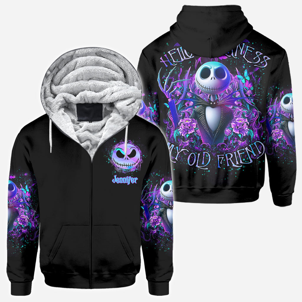 Personalized Nightmare All Over Shirt Custom Name Gift Halloween