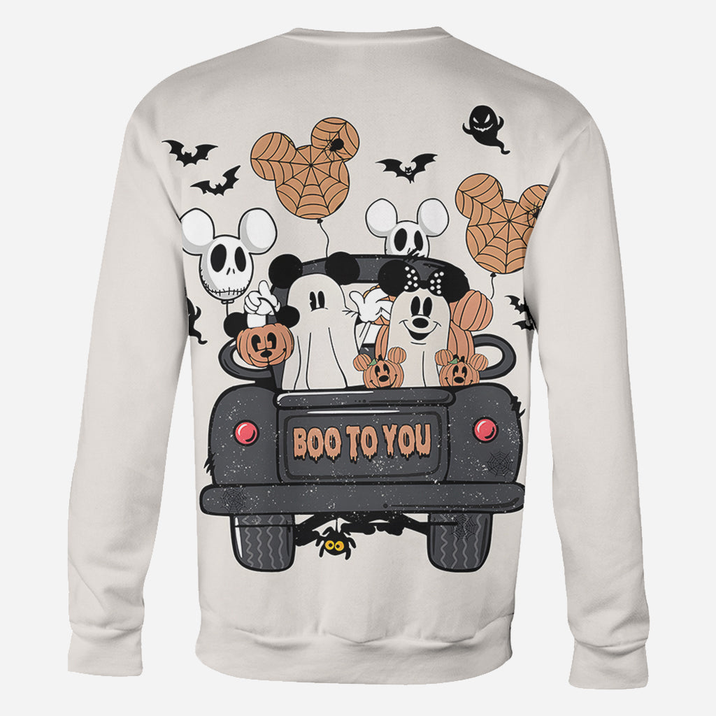 Personalized Nightmare On Main Street Mouse All Over Shirt for Halloween Gift