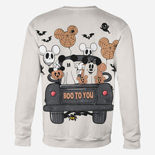 Load image into Gallery viewer, Personalized Nightmare On Main Street Mouse All Over Shirt for Halloween Gift
