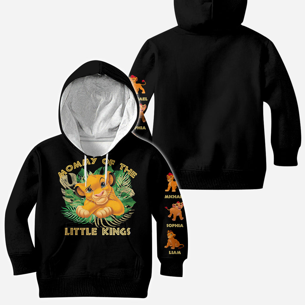 Personalized Mommy of the Little Kings All Over Print Shirt | Custom Name Gift for Mom