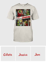 Load image into Gallery viewer, Personalized Grinch Christmas T-shirt &amp; Hoodie Gift for Mom
