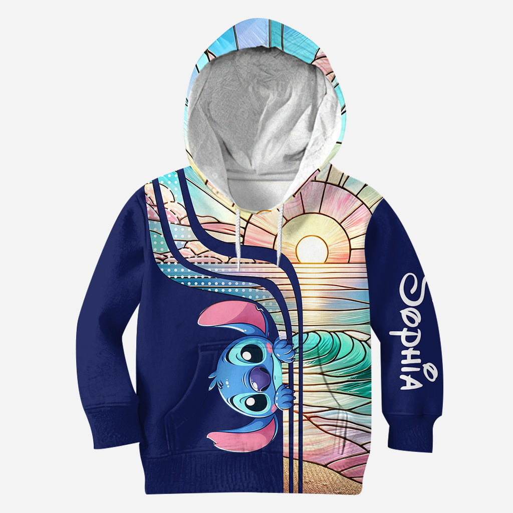 Personalized Ohana Hoodie and Leggings Custom Name Gift for Kids