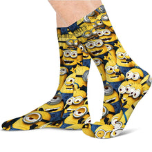 Load image into Gallery viewer, Personalized Cute Monster Socks Custom Name Gift for Kids
