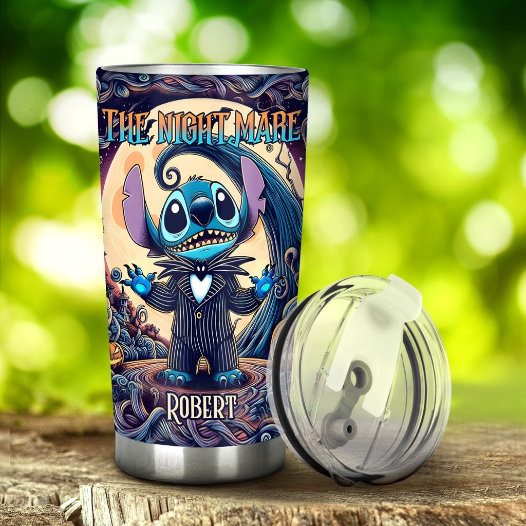 Personalized Ohana Tumbler The Nightmare Custom Gift for Halloween